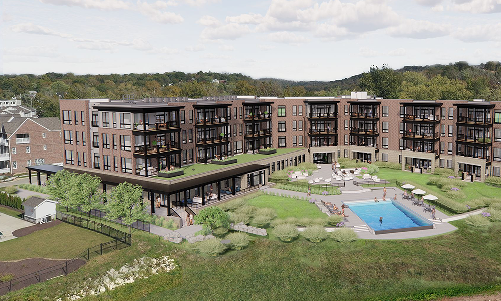 The Brooks Apartments Exterior